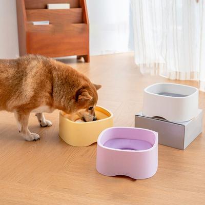 Not Wet Mouth Dog Floating Bowl Spillproof Anti-Splash Cat Water Drinker Large Capacity 1200ml Pet Water Dispenser For Dogs Cats