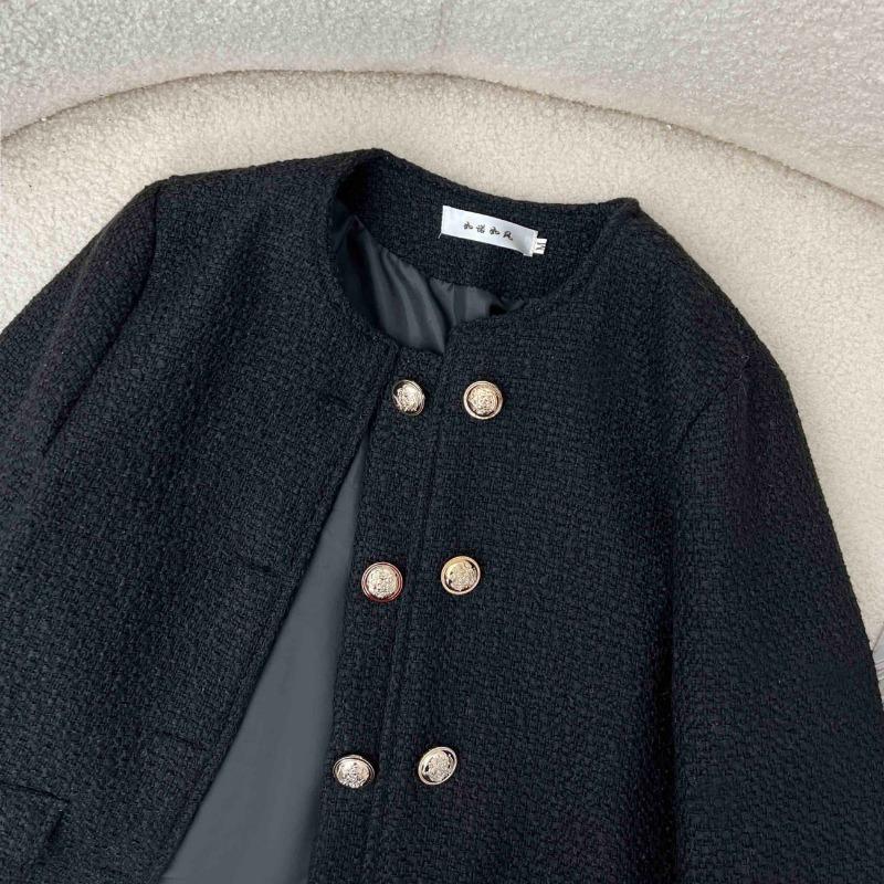 Women S French Style Short Long Sleeve Ladies Outerwear