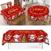 Christmas Tablecloth Christmas Decorations for Home 2026 Xmas Gifts Navidad New Year Winter Holiday Kitchen Dining Table Cover