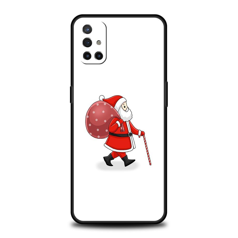 Phone Case For OnePlus 12 11 10 9 Pro 9T 12R 10R 9R 9RT 10T 8T 8 7 6T 7T Nord 2T CE 2 5G N200 N10 Cover Christmas Santa Claus