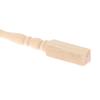 4Pcs/Set 1:12 Dollhouse Miniature Diy Wooden Table Leg Furniture Accessories