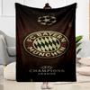 Bayern Munich Blanket Ultra-Soft Perfect for Office Picnics Livingroom for All Occasions Playful Design Best Holiday Gift for Friends Family