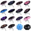 Antiuv Sun Rain Protection Windproof Flower Parasols 3 Folding Umbrella