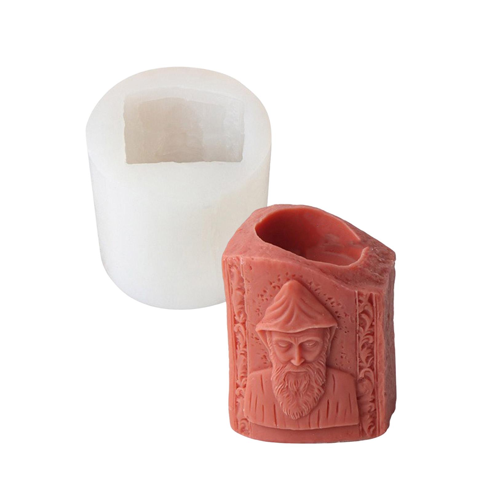 Multipurpose Sturdy Silicone Castes Mold with Embossed Crosses Patterns Portable for Artistics Home Decoration Creation 1
