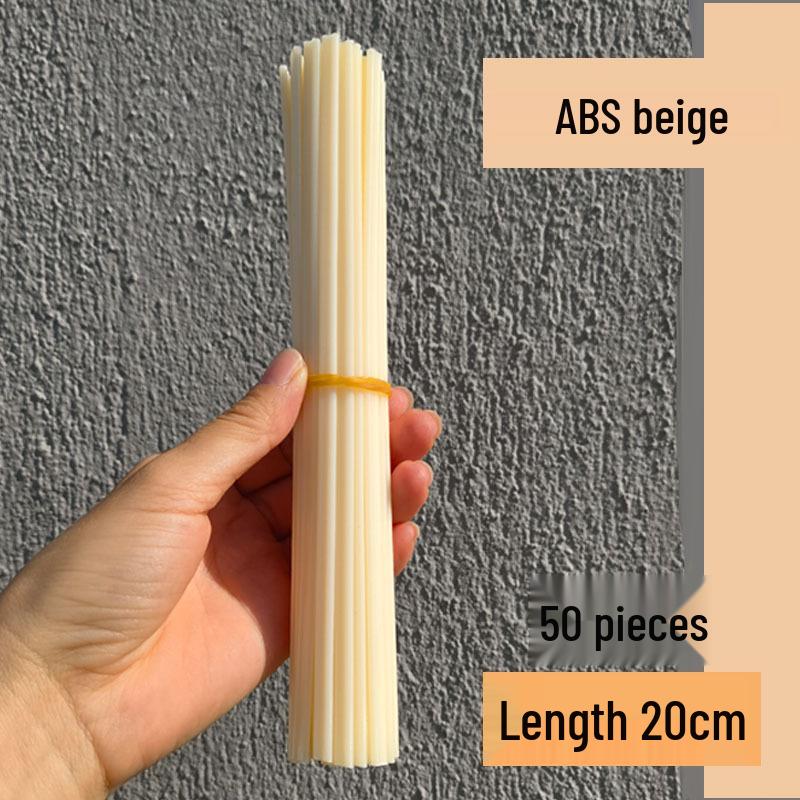 Colored Plastic Welding Rods for Car Bumper Repair - PP, PE, PVC, ABS, PPR (20/25cm)
