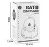 Electric Dinosaur Egg Bath Toy with Lights & Music