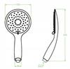 Laveo Fino Chromium 3-Spray Shower Set on a Bar