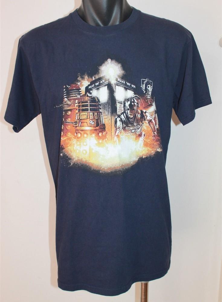 

Doctor Who Symphonic Spectacular 2014 Blue TShirt Size Medium BBC Unisex Unisex T-Shirt XXXXL