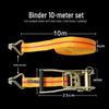 Heavy-Duty Polyester Ratchet Tie-Down Straps for Cargo Securing
