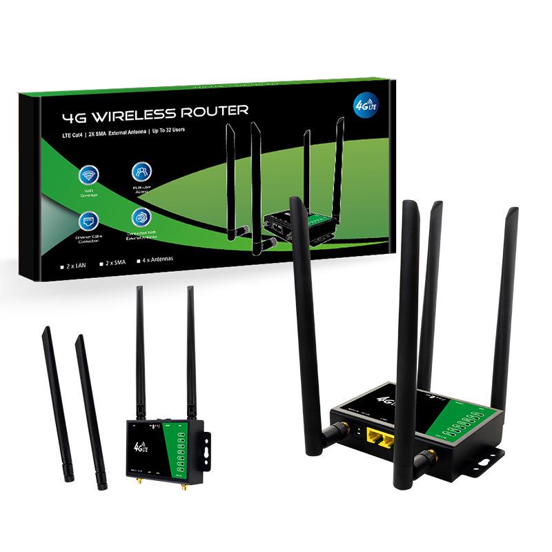 4G LTE WiFi Router with Detachable Antenna for Russia, UK, and Europe