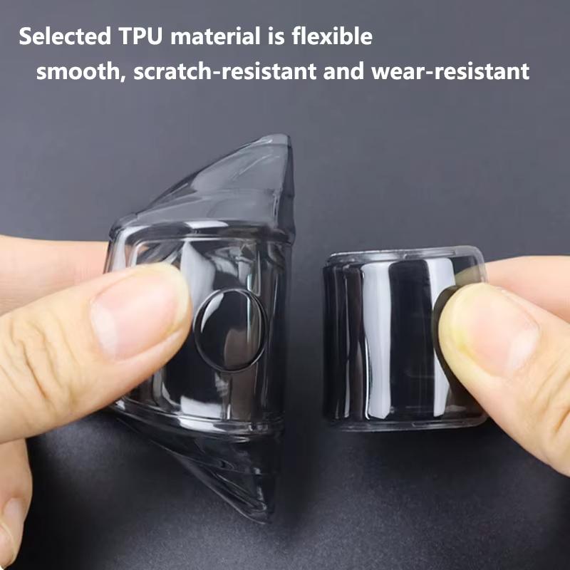 Transparent Black Tpu For Mercedes Benz A C E S G Class Glc Cle Cla Glb Gls Gla W177 W205 W213 W222 S400 Car Key Case Cover Fob