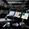 2026 New Mini 2-in-1 Wireless CarPlay Android Auto Adapter for Factory Wired Cars with 5G WiFi BT5.0 Plug and Play OTA Updates