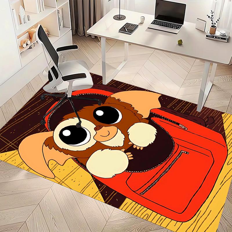 Gremlins Printed Absorbent Washable Carpet, Non-Slip Bathroom Mats, Kitchen Rugs, Yoga Mat,Living Room Entrance, Camping Picnic Rugs