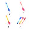 3 Pieces Baby Spoon Colorful Temperature Sensing Toddlers Color Changing Soup Spoons Heat Sensitive Non-Slip Learning