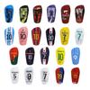 Mini Master Parastinchi Professionali da Calcio - Cristiano Ronaldo No. 7 & Messi No. 10 Protezioni per Polpacci
