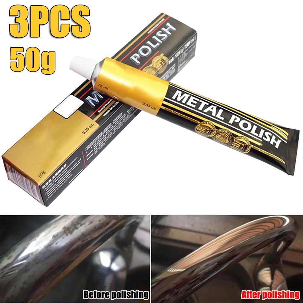 100g/150g Metal Polish Paste Caring Agent for Cars Watch Mirror Wax Grinding Polishing Paste Wax Metalworking Metal Tools
