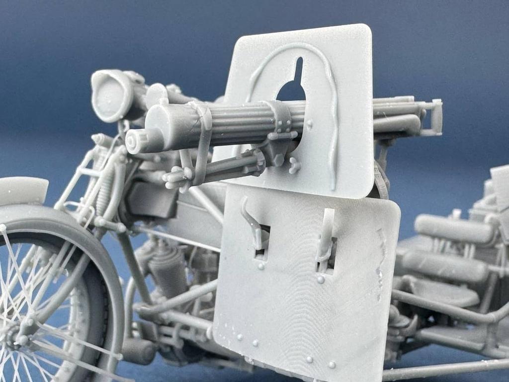 Copperstate Models Motorcycle 3D Printer Kit COPB32003 1/32 Vickers-Clynow MK.IV (Military Vehicle)