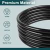 GASPRO 12 FT Propane Extension Hose with Gauge for 100lb Propane Tank, Also for RV, Gas Grill, Heater and Other Propane Appliances, QCC-1 to Standard