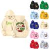Felpe Carine Per Bambini Adolescenti Felpe Trendy Preppy con Cappuccio Magliette Oversize a Maniche Lunghe Vestiti Per Bambini