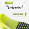 Zhuji Men's Quick-Dry Summer Running Socks - Sweat-Absorbent, Breathable, Thin Mid-Calf Marathon Sports Socks