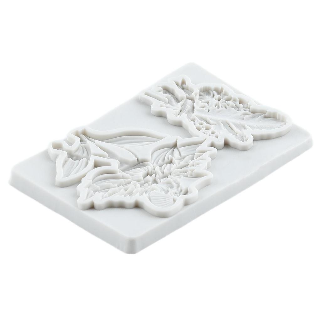 Flower Fairy Silicone Mold Feather Fondant Molds Cake Decorating Tools Cupcake Topper Candy Sugar Craft Gum Paste Polymer Clay