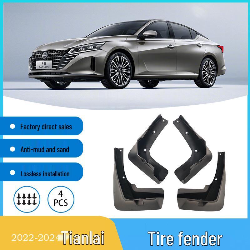 Kompatible 2022-2024 Dongfeng Nissan Teana Schmutzfänger/Spritzlappen.