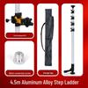 Telescopic Rod for Ceiling Support with Spirit Level and Infrared Bracket