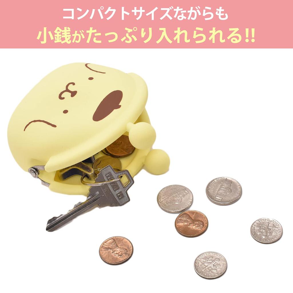 POCHI Sanrio Silicone Mini Coin Pompompurin [Opabinia] Purse/Pouch -