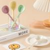 Ceramic Soup Spoon Japanese Style Household Ableware Cute Mixing Spoon Dessert Spoon Creative Kitchen Utensils 2025 New