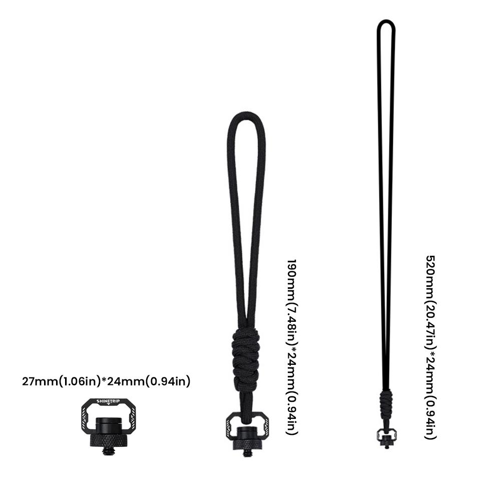 Light Stand 1/4 Thread Camping Light Holder with Lanyard Portable Light Hanger Multifunctional for Light Camera Speaker