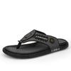 Men Flip Flops Hiking Sandals Leather Outdoor Summer White Black Wide Palm Blue Beach Shoes Plus Size Open Toe Plus Size