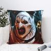Pillow Cover Film Funny TTerrifier Horror  Cushion Cover Kawaii Pillow Case For Sofa Bedroom Home Decor Pillowcases
