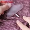 10pcs/Set Patch Waterproof Convenient TPU Transparent Self-Adhesive Nylon Sticker Cloth Patches Tent Bonding Repair Tape