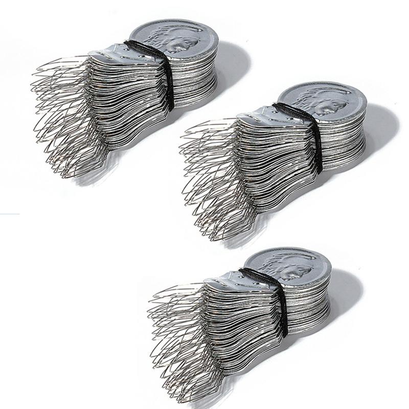 150/100/50PCS Aluminium Bow Wire Needle Threader Stitch Insertion Tool For Hand and Machine Sewing Supplies