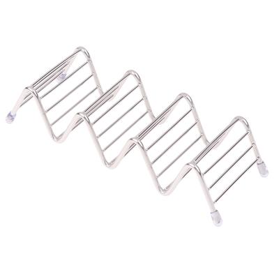 Supporto per tacos, porta pizza messicana, porta patatine burrito, porta tacos, porta stoviglie creativo in acciaio inox, porta pancake