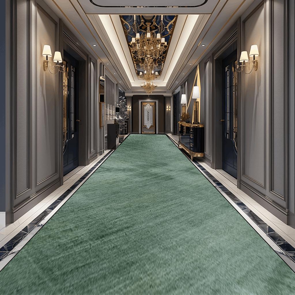 

Simple Solid Color Long Corridor Carpet Runner Modern Abstract Decoration Aisle Rug Non-slip Washable Stair Hallway Floor Mat 60x200cm 23.6x78in