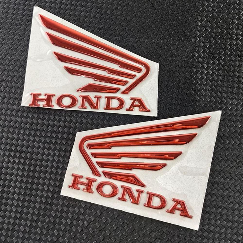 Honda Motorcycle Personalized Modification Accessories Wings Decals CB400X 300R Vario125 150 3D Soft Adhesive Stickers