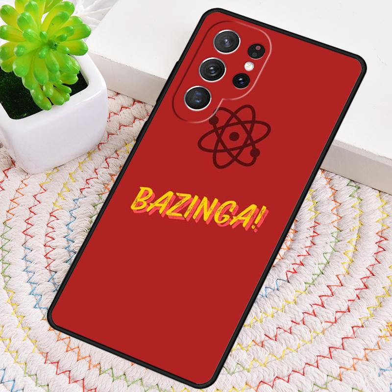 

Bazinga The Big Bang Theory Phone Case for Samsung Galaxy note 10 pro S26 Ultra S23 S24 FE S25 S21 S22 PLUS shockproof Cove Galaxy S22+ 5G