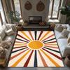 Boho Rugs Modern Abstract Area Rugs Non Slip Indoor Floor Mat Geometric Pattern Living Room Decor Home Accent Carpet