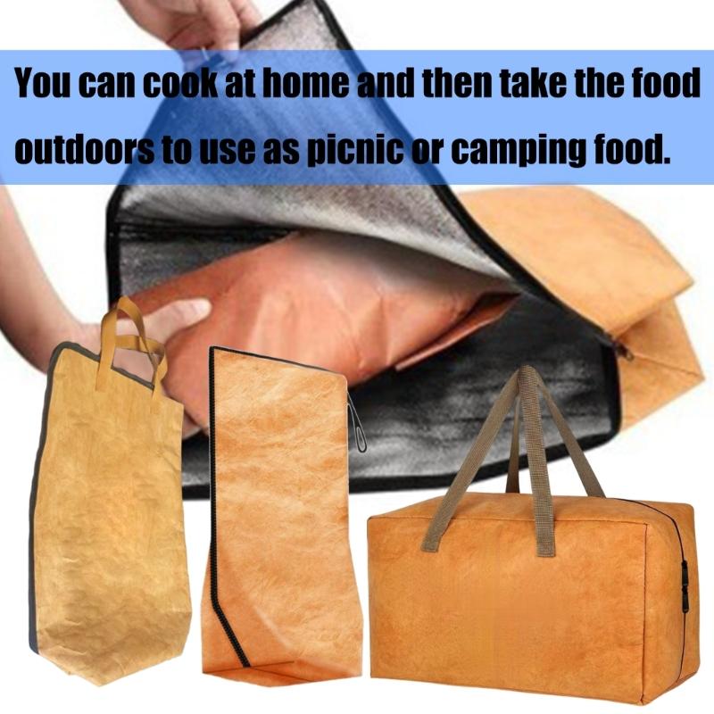 Insulated Barbecue Blanket For Resting Brisket Pork Leak Proof Meat Warming Bag Camping Outdoor Cooking Accessory