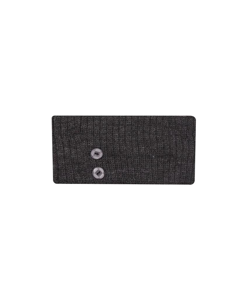 Tansanmagnesium Songi Songi X Carbonated Button Knit Hairband (Charcoal)