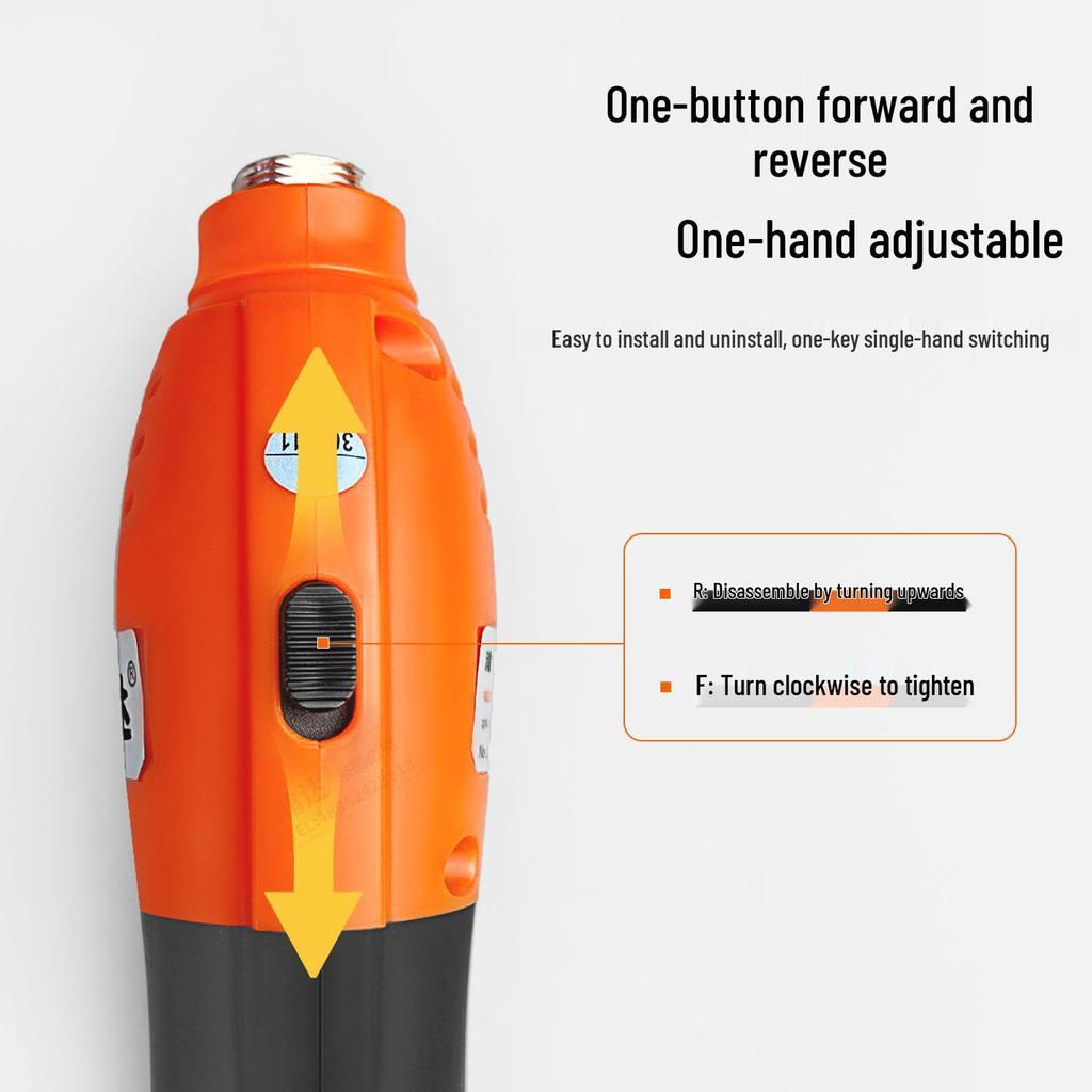 Handa Z-Type Angled Electric Screwdriver, Industrial-Grade Brushless with Adjustable Torque for Narrow Spaces