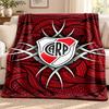 Atletico River Plate blanket Flannel Blanket Soft Cozy Plush Throw for Sofa Bed Lightweight Home Decoration Outdoor camping