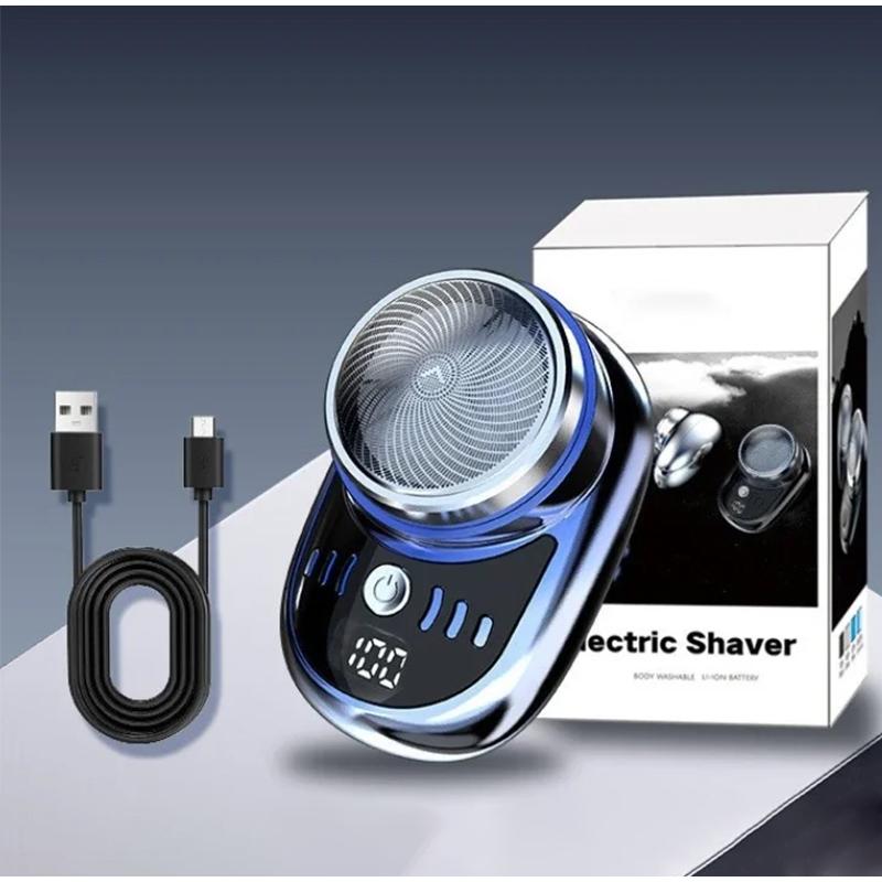 Men Electric Shaver Waterproof Razor USB Rechargeable Travel Mini Portable Detachable Shavers Beard Body Hair Trimmer Remover