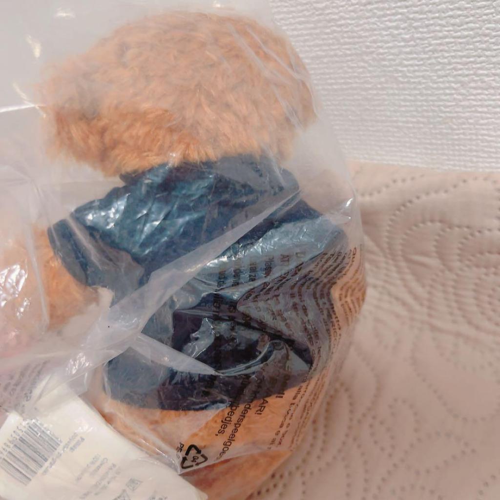 [USED] Lufthansa and Steiff collaboration teddy bear 989698, rare