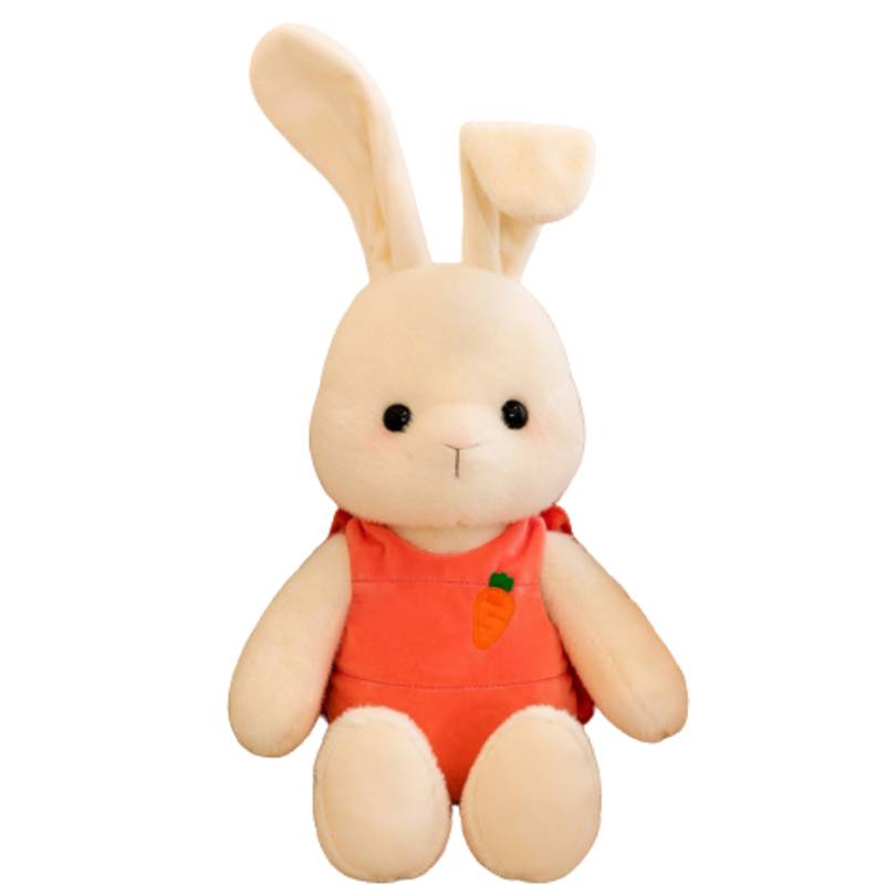 

Turtle Longhaired Cartoon Rabbit Plush Toy Stuffed Animal Doll Kid Girl Gift 23cm/9.06in розовый