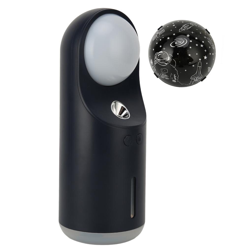 Projection Humidifier 300ml Adjustable Light Dual Mode Auto Off Quiet Aid Sleeping Moisturize Skin