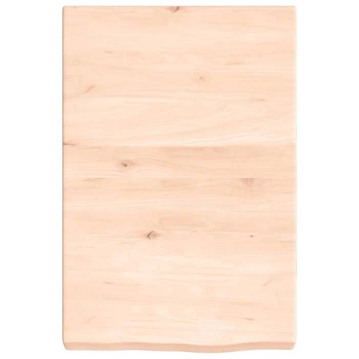VidaXL Wall Shelf 40x60x6 Cm Solid Untreated Oak Wood 363517