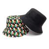 Fisherman Hat Bucket Hat for Girls Shamrock Reversible Casual Hat for Sports Gym Mountain Camping Hat Outdoor Sunshade