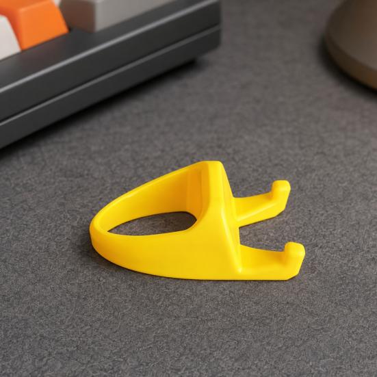 Compact Phone Stand 3D Printed Holder, Space-saving Mobile Vertical Portable Lightweight for Desk Cafe